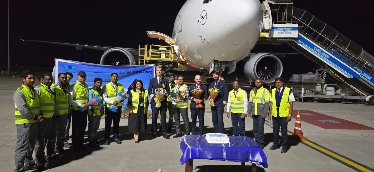 Lufthansa Cargo resumes Freighter operations in Hyderabad, sustains Celebi India Partnership