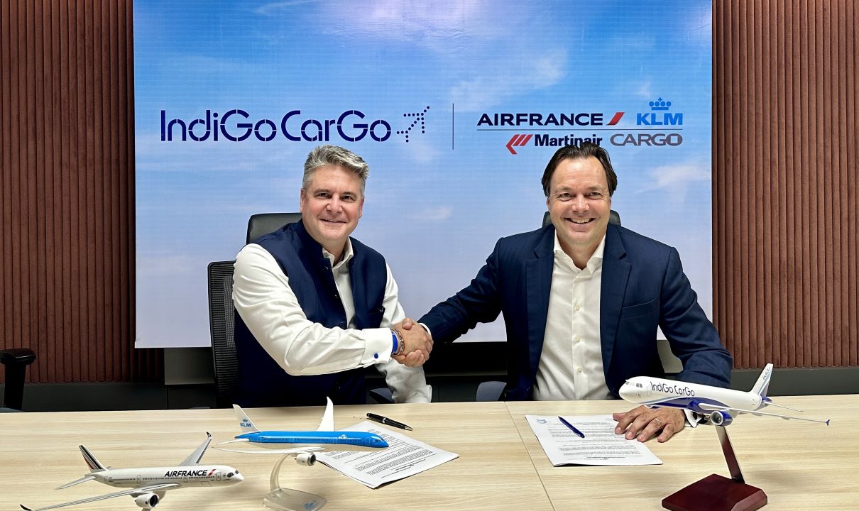 Air France KLM Martinair Cargo and IndiGo CarGo have unveiled a collaboration marked by an extensive interline agreement.