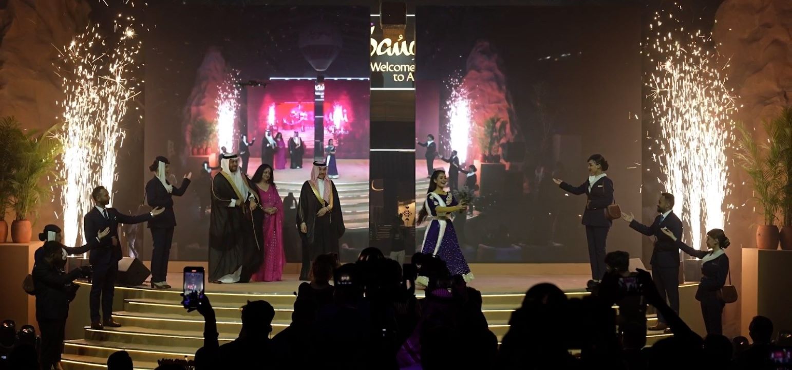 Saudia Promoted Global Connectivity at Spectacular Saudi Event